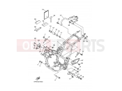 YAMAHA DT 230 DT230 DT230L 4TP3 1999 FRAME