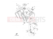 YAMAHA DT 230 DT230 DT230L 4TP3 1999 FUEL TANK