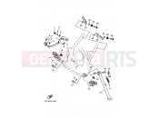 YAMAHA DT 230 DT230 DT230L 4TP3 1999 STAND & FOOTREST