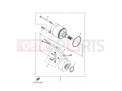 YAMAHA DT 230 DT230 DT230L 4TP3 1999 STARTING MOTOR