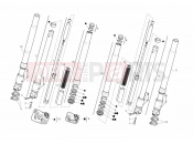 DUCATI Monster S2R 800 FRONT FORK » FRONT SUSPENSION