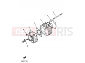 YAMAHA Jog 50 YV YV50C JOG CASUAL (5BM1) 1998 Cylinder