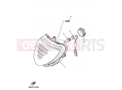YAMAHA Jog 50 YV YV50C JOG CASUAL (5BM1) 1998 Headed Light