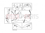 YAMAHA Majesty 250 YP 250 YP250S MAJESTY 250 (5CG1) 1998 Graffiti. Emblem (5CG4)