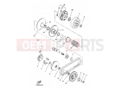 YAMAHA Skyliner 125 YP 125 YP125E SKYLINER (5DS2) 1998 IMBRACA