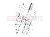 YAMAHA Skyliner 125 YP 125 YP125E SKYLINER (5DS2) 1998 DIREZIONE