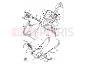 YAMAHA Skyliner 125 YP 125 YP125E SKYLINER (5DS2) 1998 COPERCHIO SUPERIORE SANUBRIO