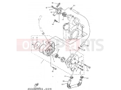 YAMAHA Skyliner 125 YP 125 YP125E SKYLINER (5DS4) 1998 WATER PUMP