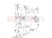 YAMAHA Skyliner 125 YP 125 YP125E SKYLINER (5DS4) 1998 RADIATOR