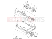 YAMAHA Skyliner 125 YP 125 YP125E SKYLINER (5DS4) 1998 CLUTCH