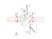 YAMAHA YFM 400 YFM400FW YFM400FWK 4SHB 1998 FUEL TANK