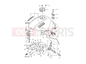 YAMAHA XJ 600 N Diversion Naked XJ600N (4MB5) 1998 KRAFTSTOFFTANK