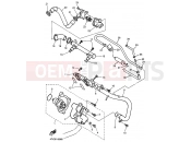 YAMAHA YZF 600 R Thundercat YZF600R YZF (5AH4) 1998 WATER PUMP