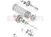 YAMAHA YZF 600 R Thundercat YZF600R YZF (5AH4) 1998 CLUTCH
