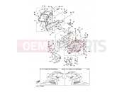 YAMAHA YZF 600 R Thundercat YZF600R YZF (5AH4) 1998 COWLING 2