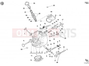 DUCATI Multistrada 1000 HORIZONTAL CYLINDER HEAD » VALVE DRIVE