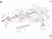 DUCATI Multistrada 1000 OIL PUMP - FILTER » LUBRICATION SYSTEM