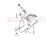 YAMAHA Jog 50 CY CY50 JOG (3KJE) 1997 Steering handle. Cable