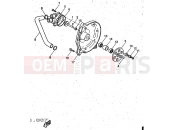 YAMAHA Aerox 50 YQ 50 YQ50 AEROX (5DP1) 1997 WATER PUMP