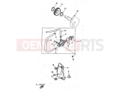 YAMAHA Aerox 50 YQ 50 YQ50 AEROX (5DP1) 1997 OIL PUMP