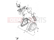 YAMAHA Aerox 50 YQ 50 YQ50 AEROX (5DP1) 1997 INTAKE