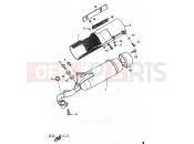 YAMAHA Aerox 50 YQ 50 YQ50 AEROX (5DP1) 1997 EXHAUST