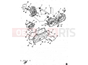 YAMAHA Aerox 50 YQ 50 YQ50 AEROX (5DP1) 1997 CRANKCASE