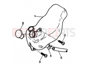 YAMAHA Aerox 50 YQ 50 YQ50 AEROX (5DP1) 1997 OIL TANK