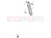 YAMAHA Aerox 50 YQ 50 YQ50 AEROX (5DP1) 1997 REAR SUSPENSION