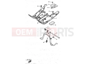 YAMAHA Aerox 50 YQ 50 YQ50 AEROX (5DP1) 1997 STAND & FOOTREST