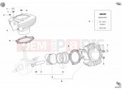 DUCATI 2004 Monster 800 CYLINDER - PISTON » ENGINE CASE