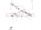 YAMAHA Aerox 50 YQ 50 YQ50 AEROX (5CK1) 1997 CIGUENAL & PISTON