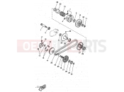 YAMAHA Aerox 50 YQ 50 YQ50 AEROX (5CK1) 1997 EMBRAGUE
