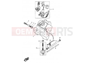 YAMAHA Aerox 50 YQ 50 YQ50 AEROX (5CK1) 1997 DEPOSITO DE COMBUSTIBLE