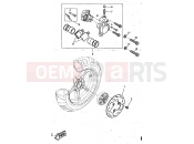 YAMAHA Aerox 50 YQ 50 YQ50 AEROX (5CK1) 1997 CALIBRE FRENO TRASERA
