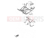 YAMAHA Aerox 50 YQ 50 YQ50 AEROX (5CK1) 1997 SOPORTE & APOYAPIE