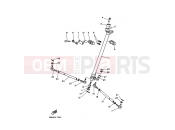 YAMAHA YFM 350 YFM350X YFM350XJ 3GDK 1997 STEERING