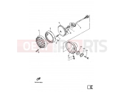 YAMAHA YFM 350 YFM350X YFM350XJ 3GDK 1997 HEADLIGHT