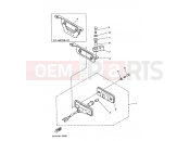 YAMAHA YFM 350 YFM350X YFM350XJ 3GDK 1997 TAILLIGHT