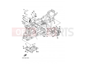 YAMAHA YFM 350 YFM350U YFM350UJ 4UH4 1997 FRAME