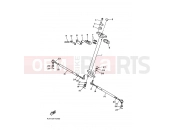 YAMAHA YFM 350 YFM350U YFM350UJ 4UH4 1997 STEERING