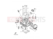 YAMAHA YFM 350 YFM350FW 3HNW 1997 CYLINDER HEAD
