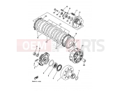 YAMAHA YFM 350 YFM350FW 3HNW 1997 CLUTCH