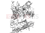 YAMAHA YFM 350 YFM350FW 3HNW 1997 FRAME