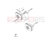 YAMAHA YFM 350 YFM350FW 3HNW 1997 HEADLIGHT