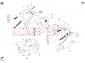 DUCATI Superbike 998 Matrix Single-Seat FAIRING » PLASTICS