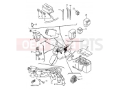 YAMAHA XJ 600 N Diversion Naked XJ600N (4KA4) 1997 ELEKTRISCHE AUSRUESTUNG 1