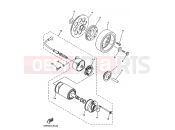 YAMAHA XV 535 Virago XV535 VIRAGO (4KUY) 1997 STARTER CLUTCH