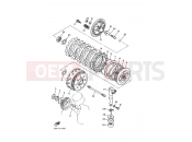 YAMAHA XV 535 Virago XV535 VIRAGO (4KUY) 1997 CLUTCH