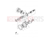 YAMAHA XV 535 Virago XV535 VIRAGO (4KUY) 1997 MIDDLE DRIVE GEAR